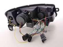 Load image into Gallery viewer, Audi A6 (C6 4F) Black Xenon LED Headlights with Daytime Running Lights (2004-2008)