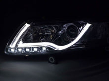 Load image into Gallery viewer, Audi A6 (C6 4F) Chrome LED Headlights with Daytime Running Lights (2004-2008)
