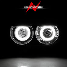Load image into Gallery viewer, Anzo 2008-2014 Dodge Challenger Projector Headlights w/ Halo Black (CCFL)