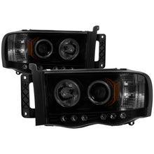 Load image into Gallery viewer, Spyder Dodge Ram 1500 02-05 03-05 Projector Headlights CCFL Halo LED Blk Smke PRO-YD-DR02-CCFL-BSM 5078797