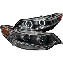 Load image into Gallery viewer, Anzo 2009-2012 Acura Tsx Projector Headlights w/ Halo Black (CCFL)