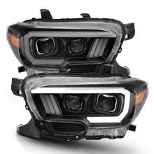 Load image into Gallery viewer, Anzo Toyota Tacoma '16-18 Projector Plank Style Switchback H.L Black Amber