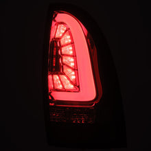 Load image into Gallery viewer, AlphaRex 05-15 Toyota Tacoma PRO-Series LED Tail Lights Jet Black 680030 *Discontinued