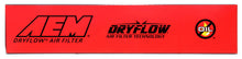 Load image into Gallery viewer, AEM Induction 15-17 Nissan NP300 2.3L DryFlow Air Filter 28-30059
