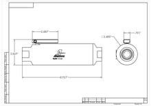 Load image into Gallery viewer, Aeromotive ORB-12 Shutoff Valve Fuel Filter