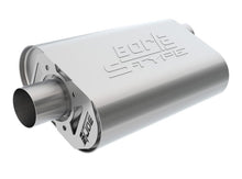 Load image into Gallery viewer, Borla Big Block Chevrolet 396/402/427 2.5in Offset Inlet / 2.5in Center Outlet Crate Muffler 400851