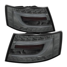 Load image into Gallery viewer, Spyder Audi A6 05-08 4Dr Sedan Light Bar LED Tail Lights Smke ALT-YD-AA605-LBLED-SM 5079626