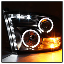 Load image into Gallery viewer, Spyder Dodge Ram 1500 09-14 10-14 Projector Headlights Halogen- LED Halo LED - Blk PRO-YD-DR09-HL-BK 5010032