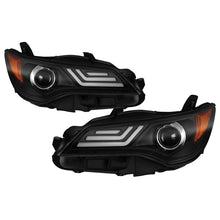 Load image into Gallery viewer, Spyder 15-17 Toyota Camry Projector Headlights - Black (PRO-YD-TCAM15-LB-BK) 5085382
