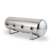 Load image into Gallery viewer, AIRLIFT 2.5 Gal Alum Air Tank - (4) 1/4" face ports, &amp; 1/4" drain port - 20" L