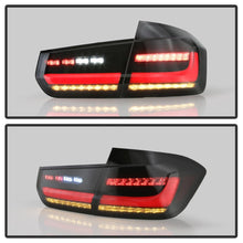Load image into Gallery viewer, Spyder BMW 3 Series F30 2012-2018 Full LED Tail Lights (ALT-YD-BMWF3012-SEQ-BSM) - Black Smoke 5088314