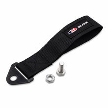 Load image into Gallery viewer, BLOX Racing Universal Tow Strap With BLOX Logo - Black BXAP-00034-BK
