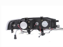 Load image into Gallery viewer, Anzo 1990-1993 Honda Accord Projector Headlights w/ Halo Black 1pc