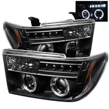 Load image into Gallery viewer, Spyder Toyota Tundra 07-133 Projector Headlights LED Halo LED Blk PRO-YD-TTU07-HL-BK 5012029