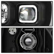 Load image into Gallery viewer, Spyder 07-14 Chevy Suburban/1500/2500/Tahoe V2 Projector Headlights All Blk PRO-YD-CSUB07V2-DRL-BKV2 5085986