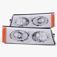 Load image into Gallery viewer, Anzo 2003-2006 Chevrolet Silverado 1500 Euro Parking Lights Crystal