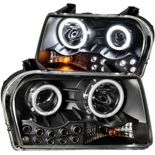 Load image into Gallery viewer, Anzo 2005-2010 Chrysler 300 Projector Headlights w/ Halo Black
