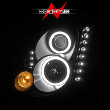 Load image into Gallery viewer, Anzo 2003-2007 Infiniti G35 Projector Headlights w/ Halo Black (CCFL) (HID