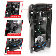 Load image into Gallery viewer, ANZO 15-17 Ford F-150 LED Taillights Black w/ Sequential 311293