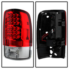 Load image into Gallery viewer, Spyder Chevy Suburban/Tahoe 1500/2500 00-06 LED Tail Lights Red Clear ALT-YD-CD00-LED-RC 5001542