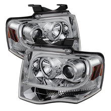 Load image into Gallery viewer, Spyder Ford Expedition 07-13 Projector Headlights Light Tube DRL Chrm PRO-YD-FE07-LTDRL-C 5079510