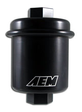 Load image into Gallery viewer, AEM Electronics High Volume Fuel Filter Black