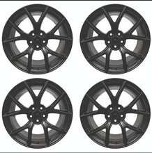 Load image into Gallery viewer, Ford Racing 15-20 Mustang19x10.5in &amp; 19x11in Wheel Kit w/TPMS - Matte Black M-1007K-DC19XMB
