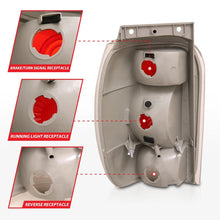 Load image into Gallery viewer, Anzo FORD EXPLORER 98-01 / MOUNTAINEER 98-01 TAIL LIGHTS CHROME