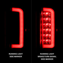 Load image into Gallery viewer, ANZO 1987-1996 Ford F-150 LED Taillights Black Housing Clear Lens (Pair) 311350