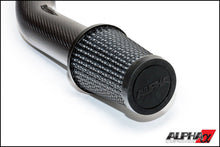 Load image into Gallery viewer, AMS Performance 2009+ Nissan GT-R R35 (CBA/DBA) Alpha Carbon Fiber Intake Pipes for Stock Turbos ALP.07.08.0008-1