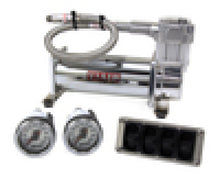 Load image into Gallery viewer, AIRLIFT 4-Way Manual Control system, 1/4" Air Lines, 4 Gallon Tank, 380 Comp.