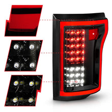 Load image into Gallery viewer, Anzo 2015-2016 Ford F-150 LED Taillights Black