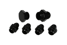 Load image into Gallery viewer, Aeromotive A4 Regulator Fitting Kit (for two (2) carbs) (4) AN-06/(1) AN-10/(1) AN-10 Plug) 15202