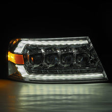 Load image into Gallery viewer, AlphaRex 04-08 Ford F150 / 06-08 Lincoln Mark LT NOVA LED Proj Headlights Chrome w/Activ Light/Seq 880129 *Discontinued