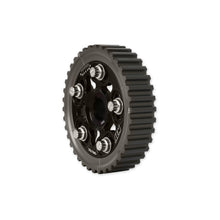 Load image into Gallery viewer, AEM Electronics Tru-Time Cam Gear Black 5-Bolt Honda D15B7 D16A6 &amp; D16Z6