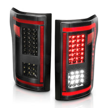 Load image into Gallery viewer, ANZO 15-17 Ford F-150 LED Taillights Black w/ Sequential 311293