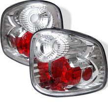 Load image into Gallery viewer, Spyder Ford F150 Flareside 97-03 Euro Style Tail Lights Chrome ALT-YD-FF15097FS-C 5003386