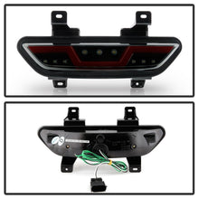 Load image into Gallery viewer, Spyder 15-16 Ford Mustang LED Reverse Lights - Black Smoke w/ Red Bar (ALT-YD-FM15RED-REV-BSM) 5082794