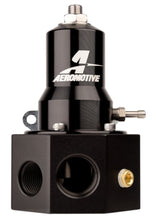 Load image into Gallery viewer, Aeromotive Adjustable Fuel Pressure Regulator 30-120PSI .313 Valve -3x -8 / 1x -10 Inlet -10 Return 13145