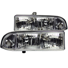 Load image into Gallery viewer, Anzo 1998-2005 Chevrolet S-10 Crystal Headlights Chrome