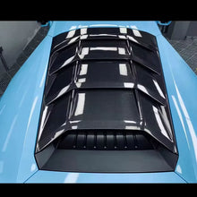 Load image into Gallery viewer, Carbon Fiber Engine Cover with Glass for Lamborghini Huracan LP580 LP610 LP640