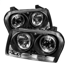 Load image into Gallery viewer, Spyder Chrysler 300 09-10 Projector Headlights LED Halo LED Blk (Not Included) PRO-YD-C309-HL-BK 5008008
