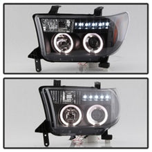 Load image into Gallery viewer, Spyder Toyota Tundra 07-133 Projector Headlights LED Halo LED Blk PRO-YD-TTU07-HL-BK 5012029