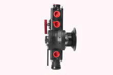 Load image into Gallery viewer, Aeromotive System Pump 16.5 GPM Shut Off Valve 2x 08AN Blocks 1.25in Inlet 10AN Outlet .775 Gear Set 17134