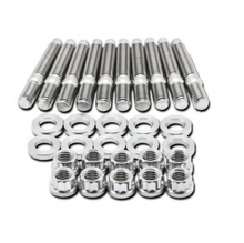 Load image into Gallery viewer, BLOX Racing SUS303 Stainless Steel Exhaust Manifold Stud Kit M8 x 1.25mm 45mm in Length - 9-piece BXFL-00307-9