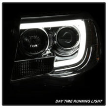 Load image into Gallery viewer, Spyder Toyota Tacoma 05-11 Projector Headlights - Light Bar DRL - Chrome PRO-YD-TT05V2-LB-C 5084668