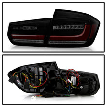 Load image into Gallery viewer, Spyder BMW 3 Series F30 2012-2018 Full LED Tail Lights (ALT-YD-BMWF3012-SEQ-BSM) - Black Smoke 5088314