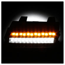 Load image into Gallery viewer, Spyder Jeep Wrangler 2018-2019 (Halogen Model Only) LED Front Bumper Lights - Seq. Signal - Black 5086785