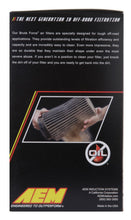 Load image into Gallery viewer, AEM Induction AEM Dryflow Conical Air Filter 2.75in Flange ID / 6in Base OD / 5.125in Top OD / 9.125in Height 21-2029BF