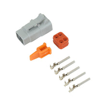 Load image into Gallery viewer, AEM DTM Style 4-Way Receptacle Connector Kit with 5 Female Pins